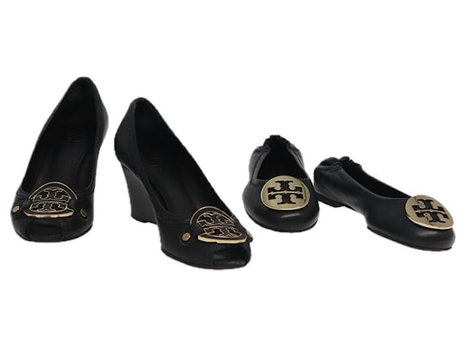 TORY BURCH Décolleté in Pelle 2Set Nero Auth ti2175