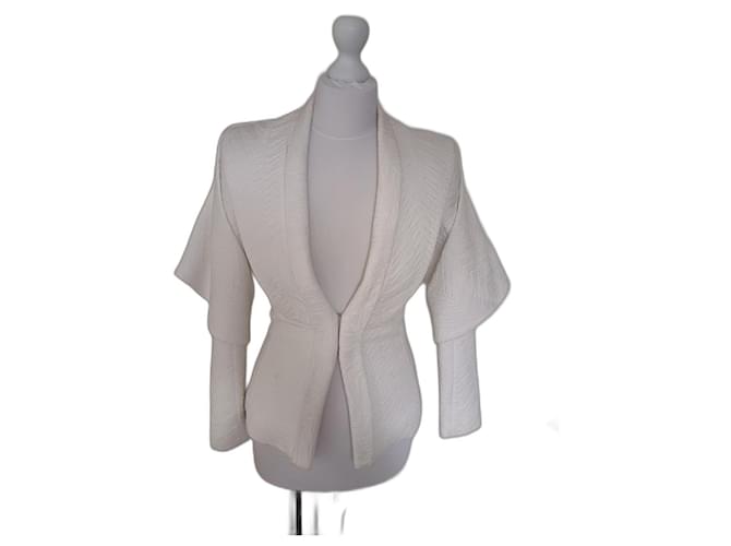 Balmain Giacca corta Bianco