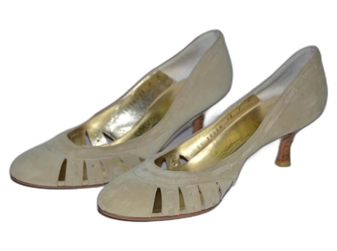 Salvatore Ferragamo decolettes Beige