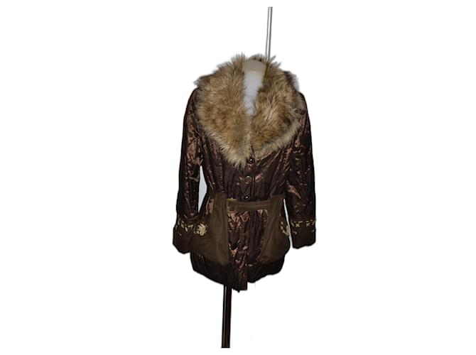 Balmain giaccone Marrone