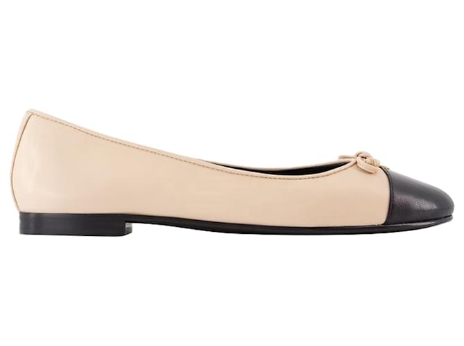 Ballerine con punta - Tory Burch - Pelle - Rosa