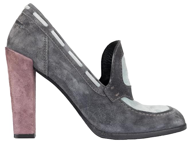 Pumps in suede Roger Vivier - anni 2000 Multicolore