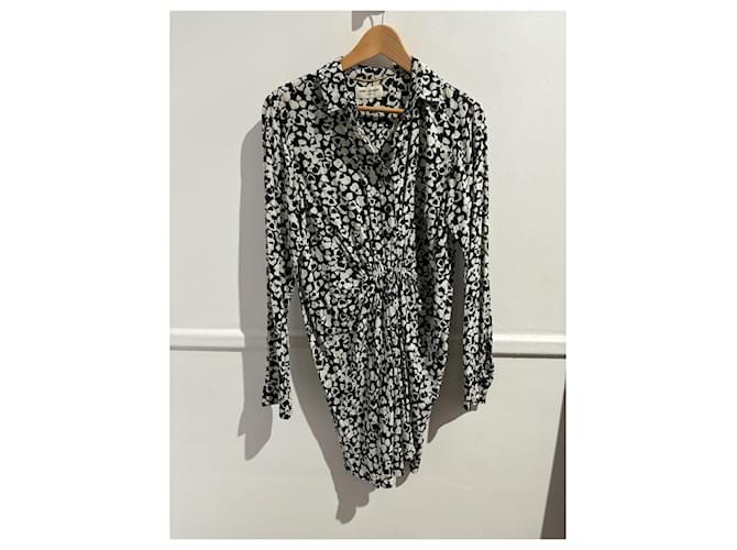 Abito SAINT LAURENT T.FR 40 Seta Nero