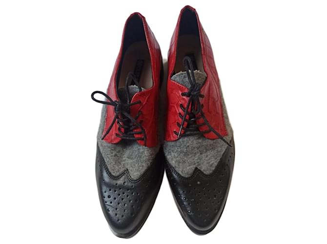 Autre Marque Cuplé Nero Rosso