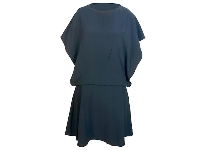 Abito a maniche corte Vanessa Bruno in poliestere nero