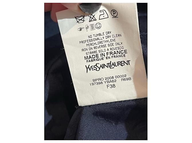 Abiti SAINT LAURENT T.International M Cotone Blu