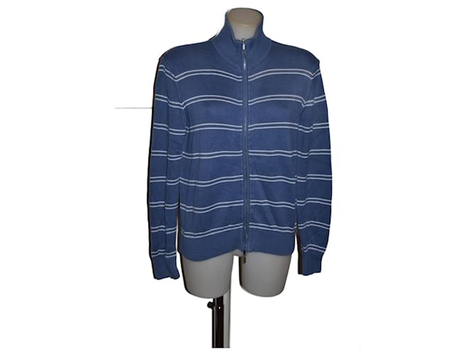Loro Piana cardigan Bianco Blu