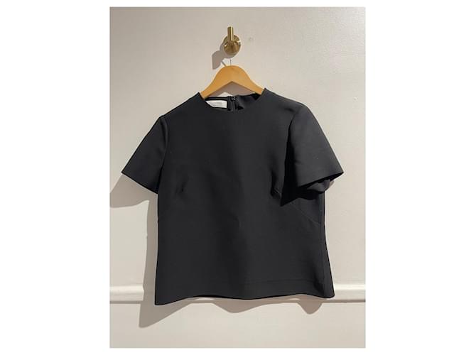 VALENTINO GARAVANI Top T.Internazionale XL Seta Nero