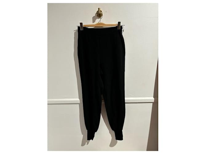 Stella Mc Cartney STELLA MCCARTNEY Pantaloni T.Internazionale XS Viscosa Nero