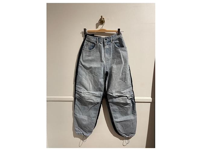 ALEXANDER WANG Jeans T.US 24 Cotone Blu