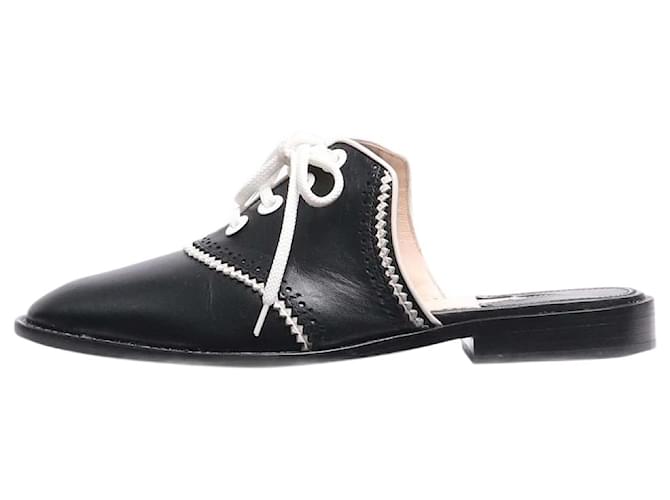 Altuzarra Mocassini neri senza schienale - taglia EU 39 Nero