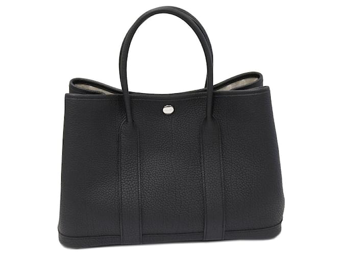 Borsa Hermès Garden Party in Negonda Nero