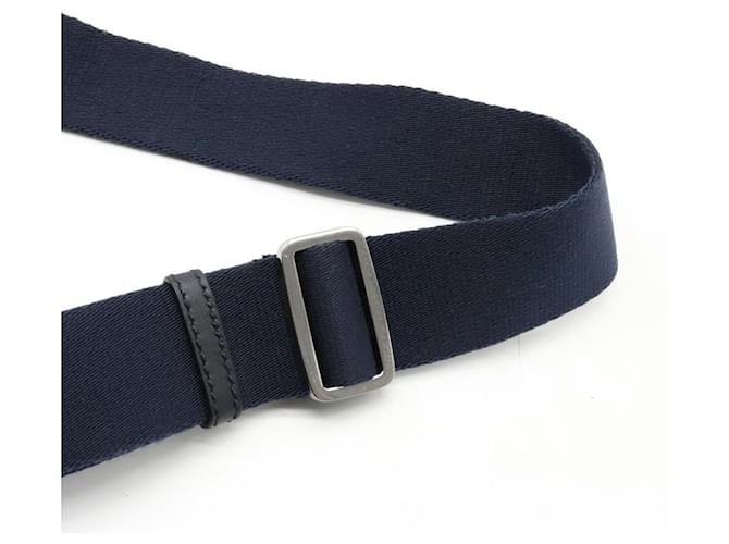 Borsa a spalla Berluti Venezia Monolithe Calligrafia Blu