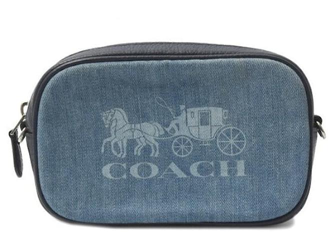 Borsa a vita Coach Blue B2030 90393 usata