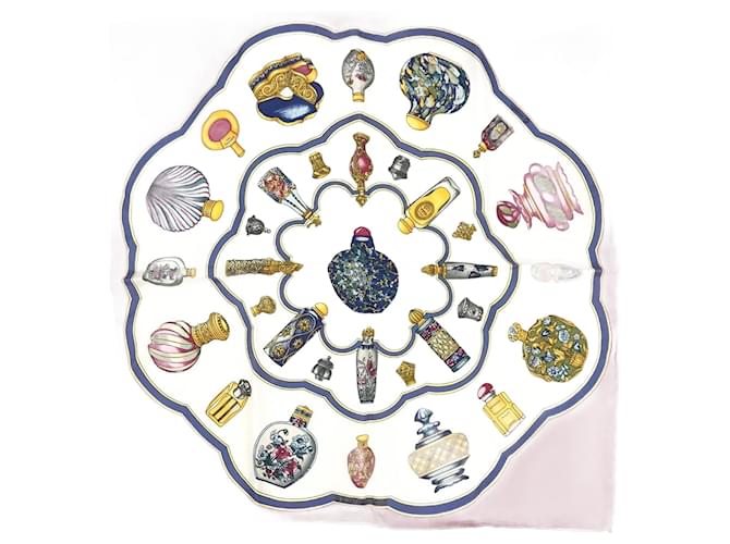 Sciarpa di Seta Hermès Non importa il flacone Rosso