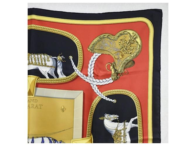 Sciarpa in seta Hermès Grand Apparat Multicolore
