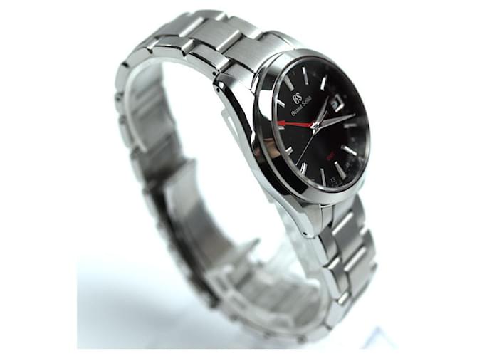 Orologio Quartz GMT Heritage Grand Seiko SBGN013 Nero