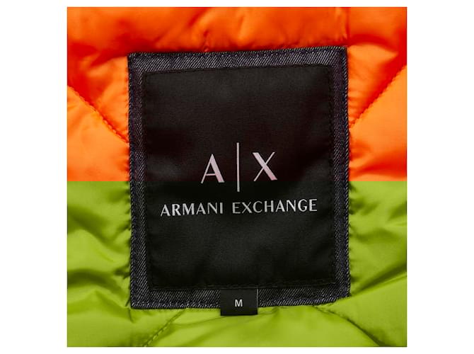 Cappotto imbottito in cotone nylon Armani Exchange 6KZLL7 ZDCNZ