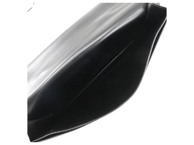 Borsa in Vitello Hermès Danube 38 Nero