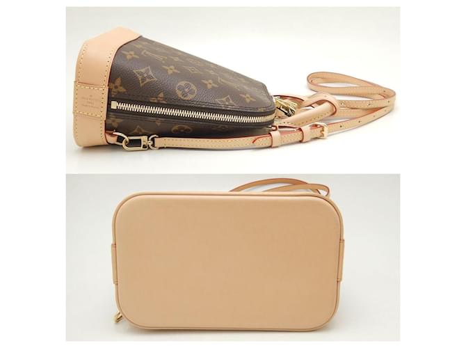 Zaino Alma Monogram Louis Vuitton M47132 Marrone