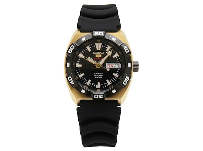 Seiko SEIKO 5 Sports Acciaio Inossidabile Automatico Nero