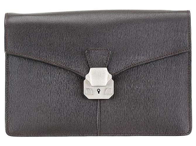 Alfred Dunhill Borsa a mano in pelle Dunhill Nero