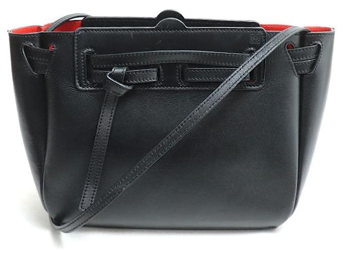 Borsa a Spalla Loewe Mini 2Way Nera Nero