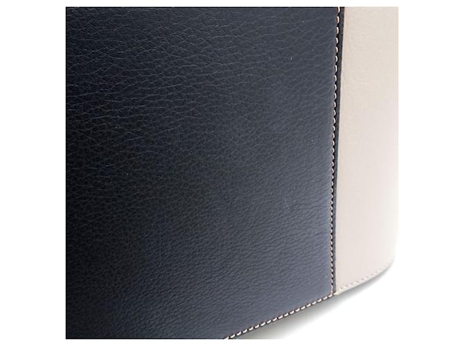 Borsa a tracolla in lino Loewe in pelle di vitello piccola Beige