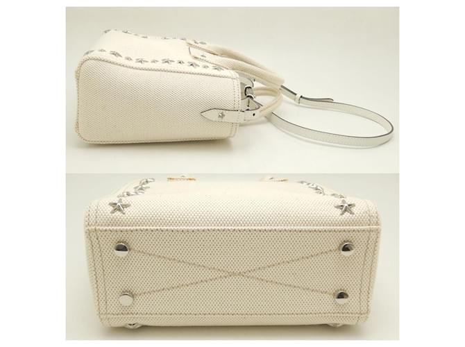 Borsa tote in tela Pegasi S di Jimmy Choo Beige