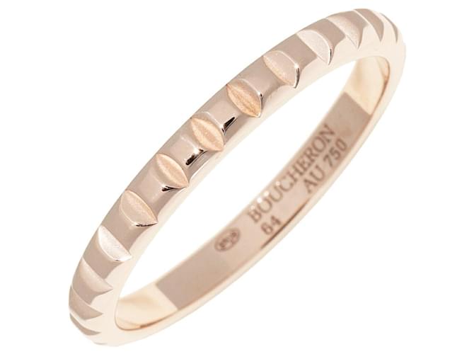 Anello Boucheron Quatre Clou de Paris in oro rosa 18K JAL00108 Taglia 23 D'oro