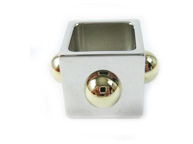 Ring Hermès Anello per sciarpa placcato oro HERMES