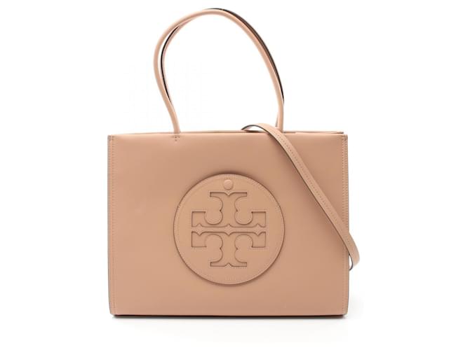 Borsa tote in ecopelle Tory Burch ELLA Marrone