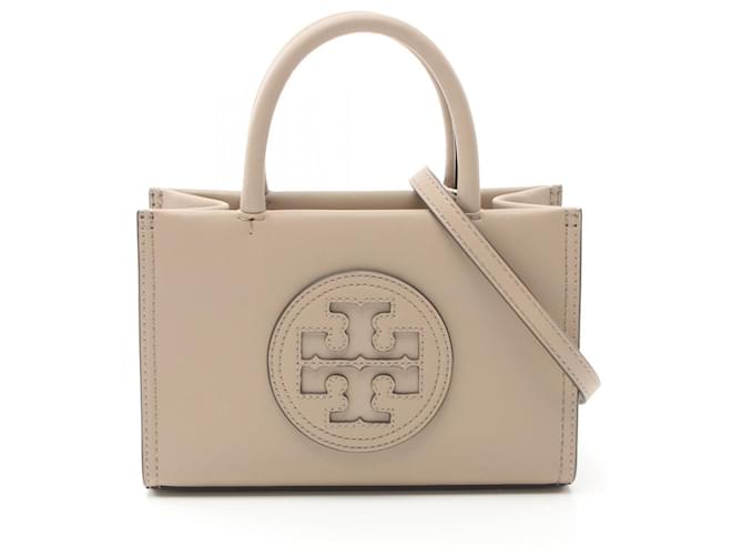 Borsa tote in ecopelle Tory Burch Ella Beige