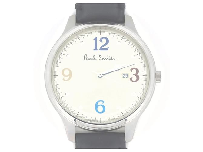 Orologio in acciaio inossidabile Paul Smith The City Argento