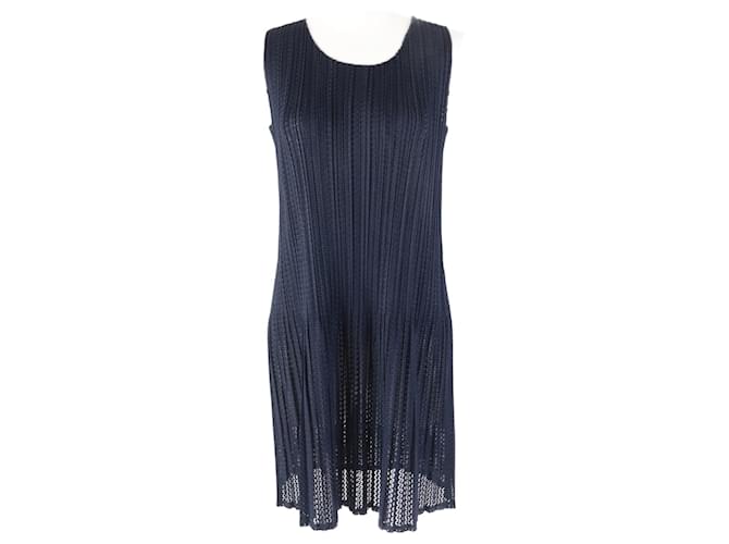 Abito Issey Miyake Pleats Please PP11-JT685 Blu navy