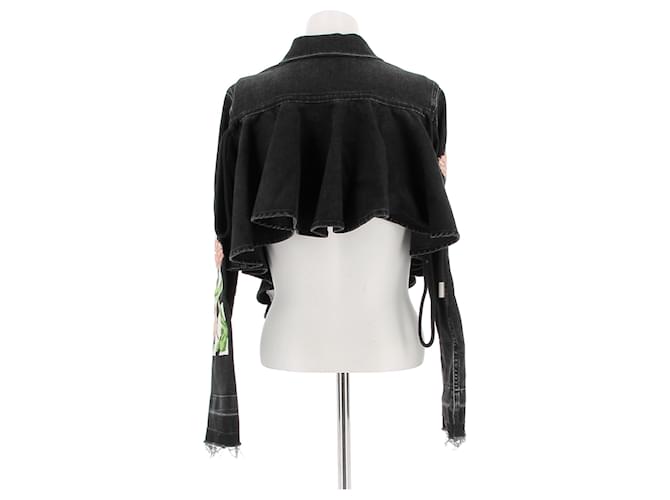 Off White Giubbotti Off-White T.International XS Cotone Grigio