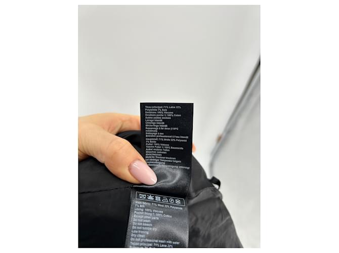 BA&SH Shorts T.FR 34 Lana Nero