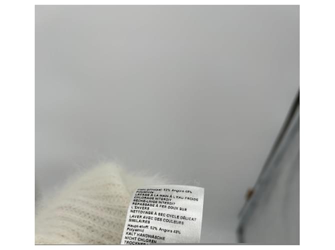 BA&SH Maglieria T.FR 36 Lana Bianco