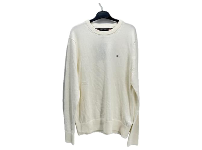 Maglieria e felpe Tommy Hilfiger T.International M Cotone Bianco