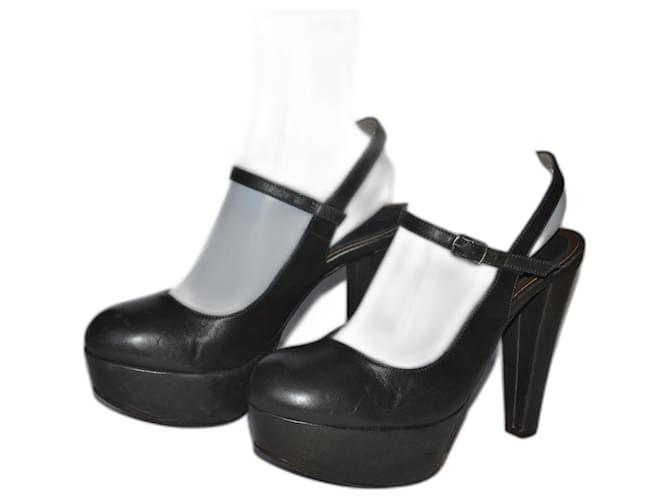 Marni decolettes Cachi