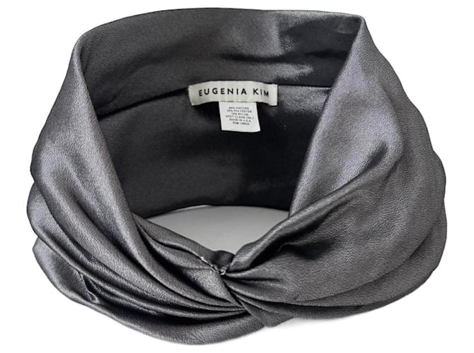 Turbante Eugenia Kim Argento Metallico