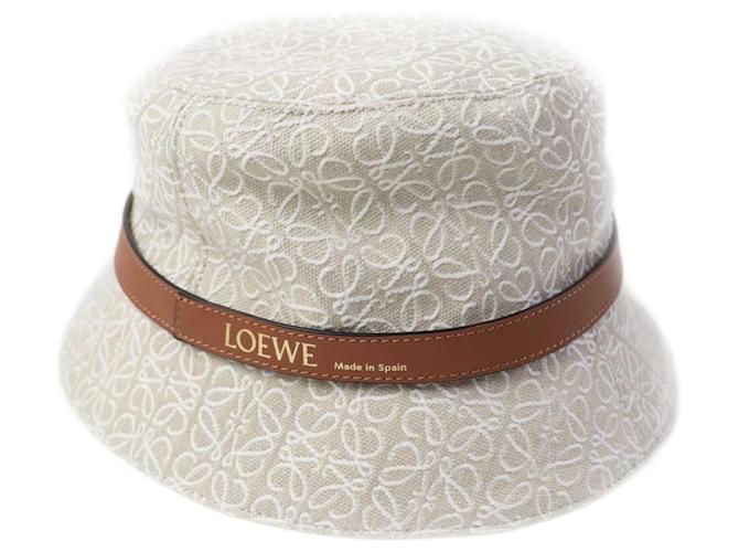 Cappello Jacquard Anagram LOEWE Beige Bianco Cammello Marrone