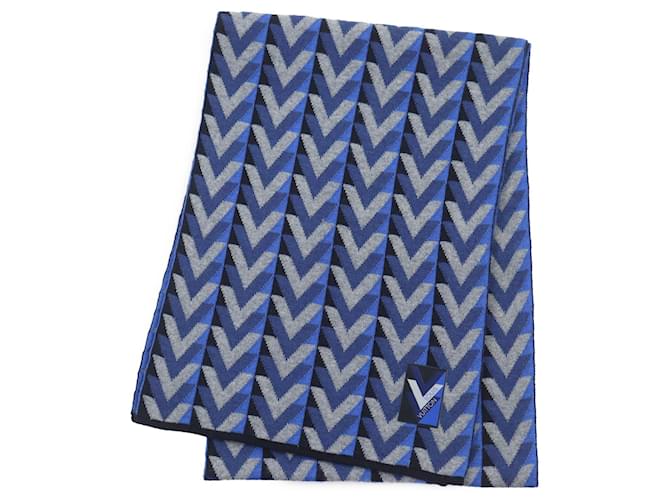 Sciarpa in lana Louis Vuitton M70301 Grigio