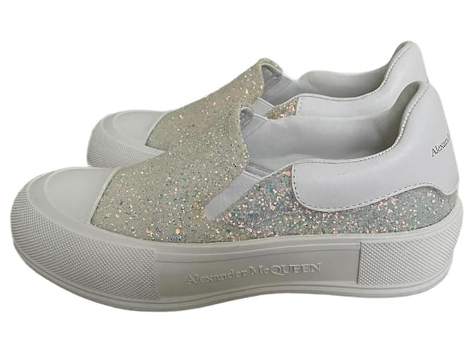 Alexander Mcqueen Coperta Plimsoll Multicolore
