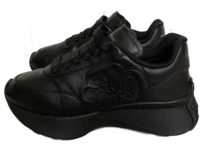 Alexander Mcqueen Corridore di sprint Nero
