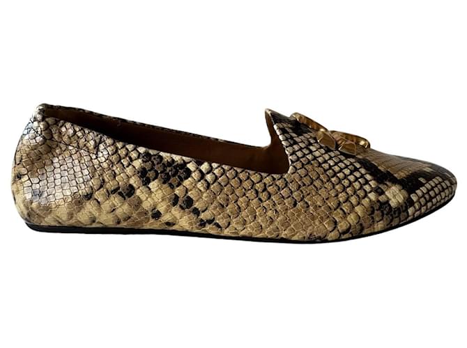 Tory Burch Mocassini Eleanor in stampa serpente Multicolore
