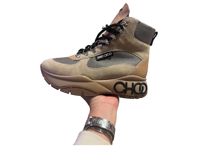 Jimmy Choo Stringate Beige