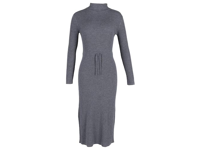 Apc Abito in maglia a collo alto A.P.C. Alma in lana merino grigia Grigio