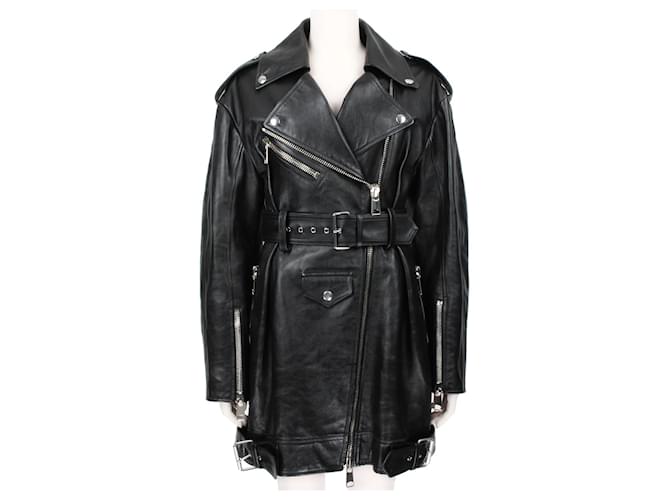 Abito / Cappotto Alexander McQueen Nero Silver hardware
