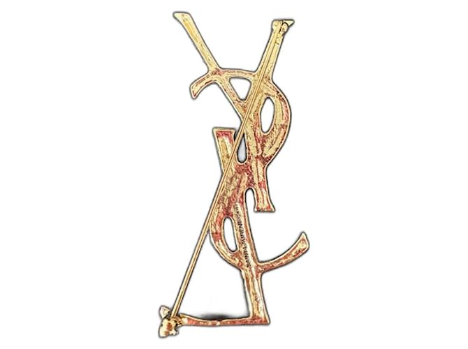 Yves Saint Laurent Perni & Spille Gold hardware